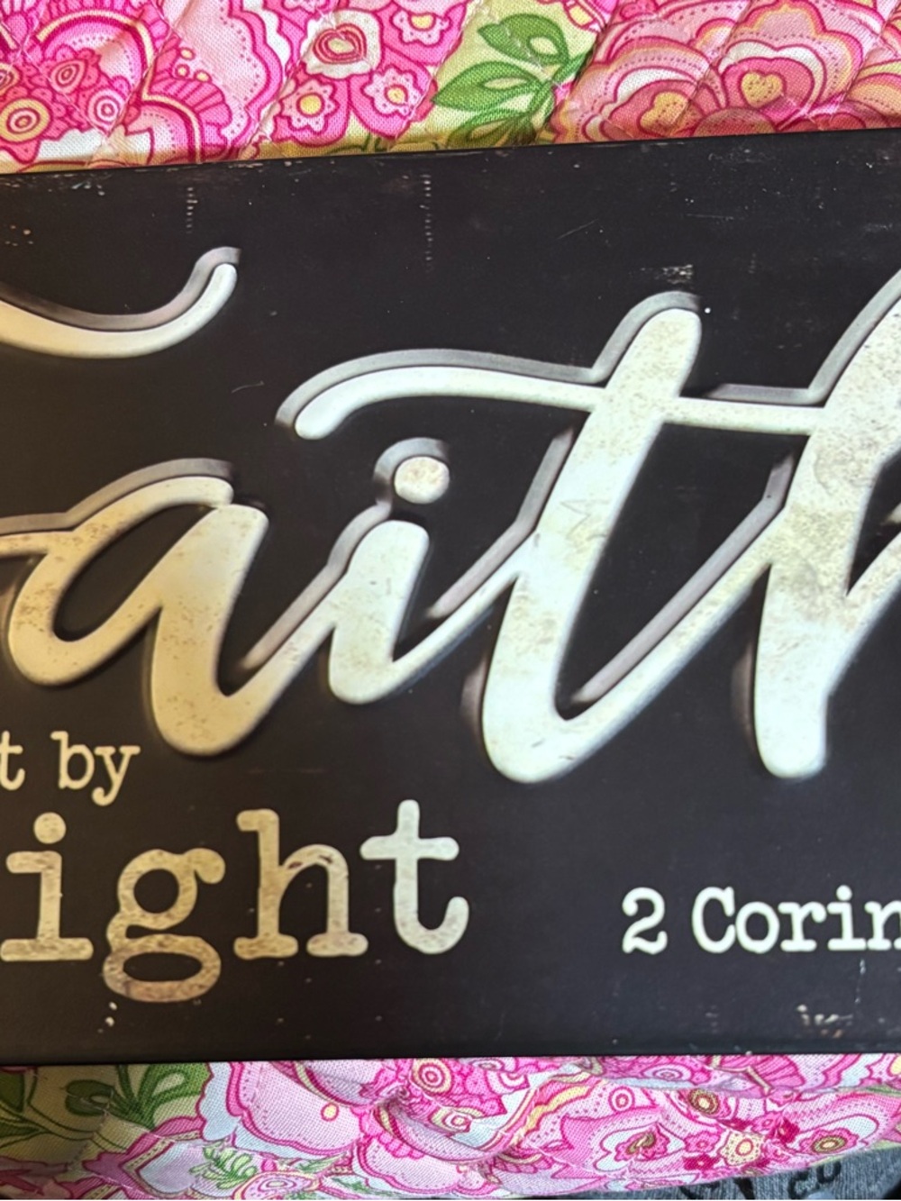 New Faith Wall Art Farmhouse Country Vintage Christian Decor
